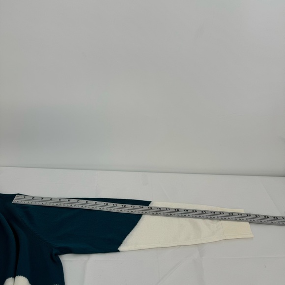 NWT Armani Exchange Wool Blend Pullover Sweater Men’s Size M Blue/White $110 - Picture 10 of 15